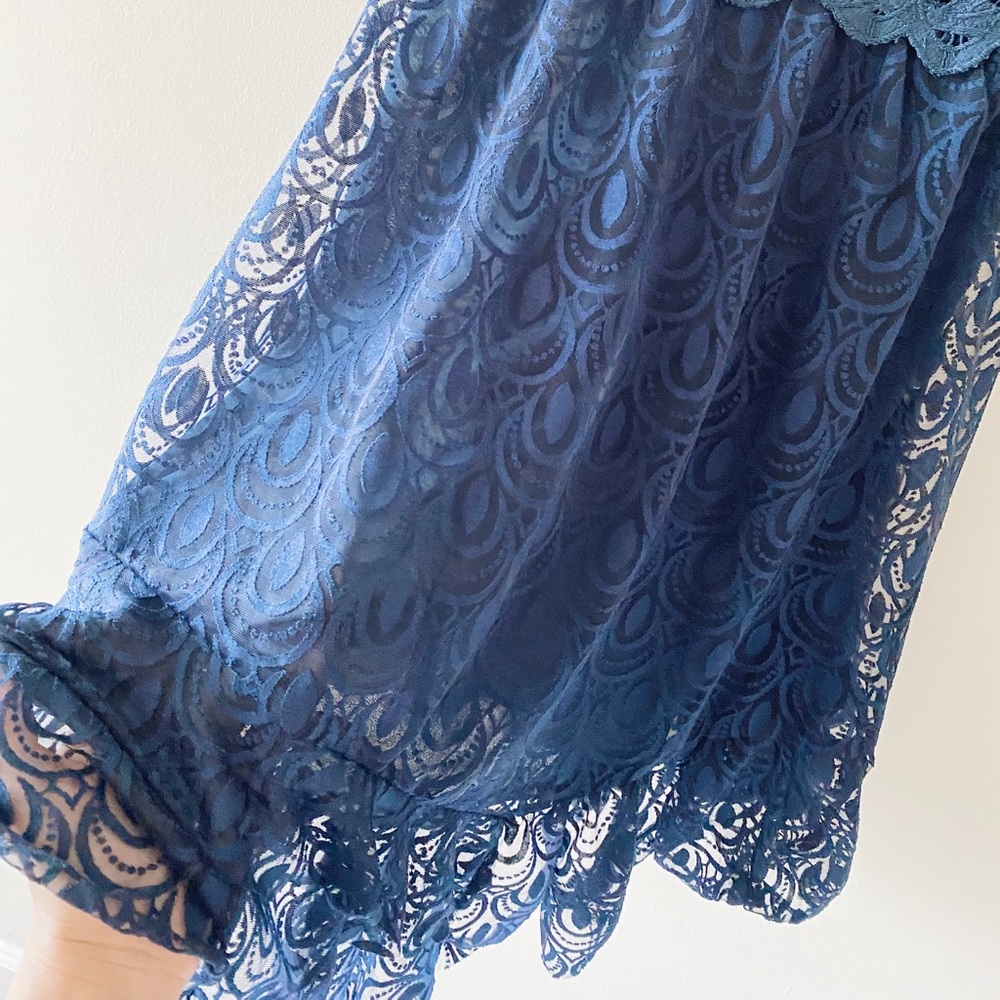 💕Free People Intimately Adella Burnout Slip Dress - Picture 7 of 16